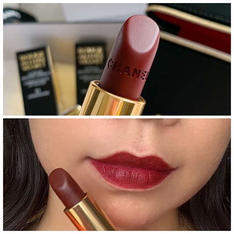 chanel rouge allure velvet 72 mysterieuse|chanel rouge allure velvet vie.